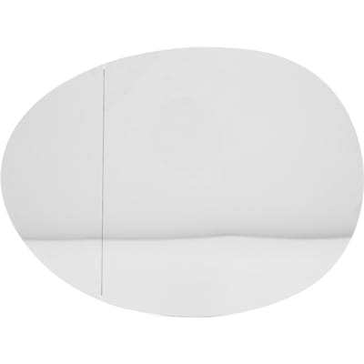 Auto Achteruitkijkspiegelglas met Verwarmingsfunctie Helder Zicht Vervanging voor Cooper F54 F55 F56 white