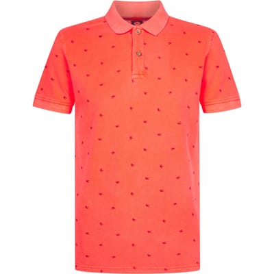 Petrol Industries - Heren Piqué polo OlaVerde - Rood - Maat M