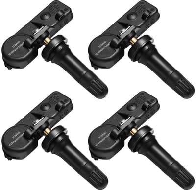 Banden Druk Sensor - TPMS Sensor - Veilig Rijden - Voorgeprogrammeerd - 433 MHz - Zwart