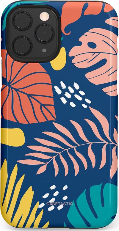 Casetastic Hoesje Geschikt voor Apple iPhone 11 Pro - Stijlvolle Beschermende Duo-layer Case - Zwoele avond