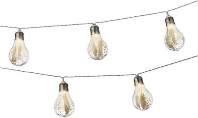 Lumineo LED strengverlichting bloem warmwit voor binnen 180cm batterij.