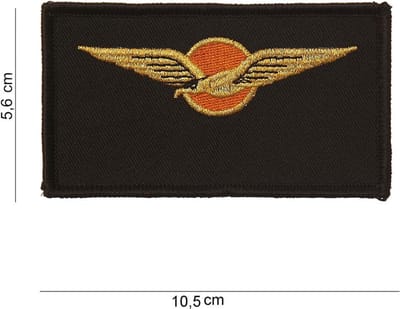 Embleem stof KLU naamtab