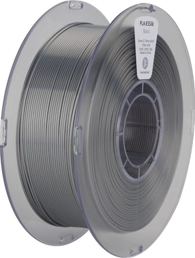 Kexcelled PLA Zilver /Silver 1.75mm 500g 3D Printer filament