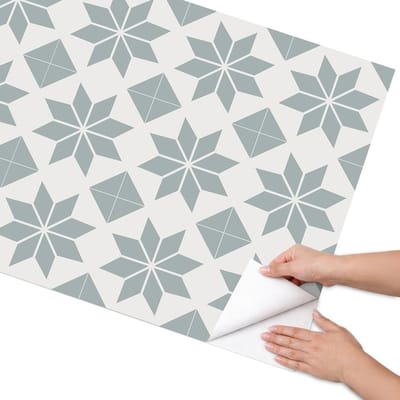 Coloray Meubel Wrap Folie - Grijs Meubelfolie - 75x150 cm - Decoratiefolie Zelfklevend Geometrische elegantie - Meubelfolie Zelfklevend - Minimalist Meubelfolie - Wrapfolie Keuken - Wanddecoratie - Geometrie