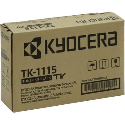 Kyocera Toner TK-1115 Origineel Zwart 1600 bladzijden 1T02M50NLV