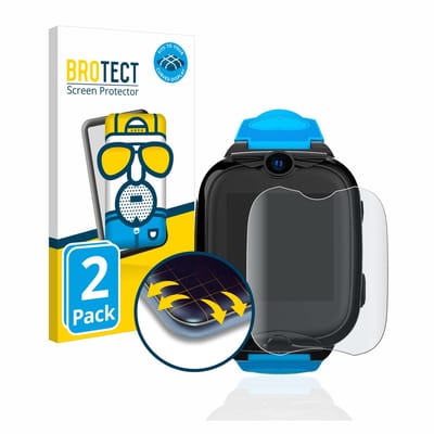 BROTECT - Screenprotector voor Xplora XGO2 - Folie Beschermfolie matte volledig dekking 2 Stuks