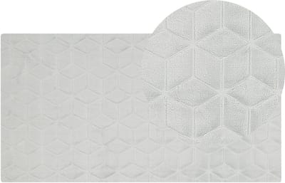 THATTA - Vloerkleed - Lichtgrijs - 80 x 150 cm - Nepbont