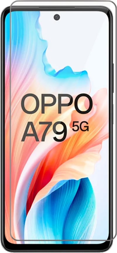 Screenprotector geschikt voor Oppo A79 - Glas Screen Protector