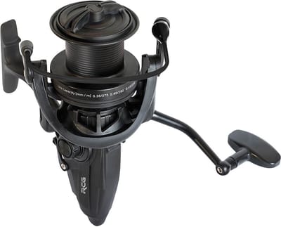 RCG Molen Freerunner XLT - 8000 - Aluminium - Quick Stop - Karpervissen - Vrijloopmolen - Zwart