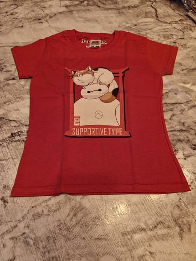 T-shirt - Pixar - Big Hero 6 - Rood - Mt 104