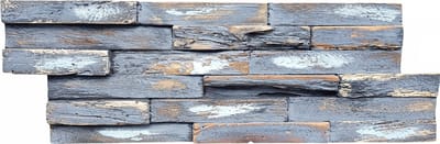 Houtstrips 3D Teakhout Makassar 50x18cm