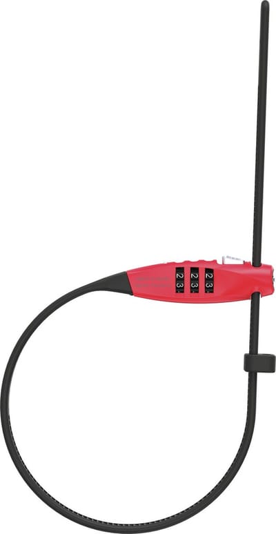 ABUS - Kabelslot - 45 cm - Rood
