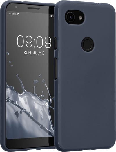 kwmobile telefoonhoesje geschikt voor Google Pixel 3a - Hoesje voor smartphone - Back cover in bosbesblauw