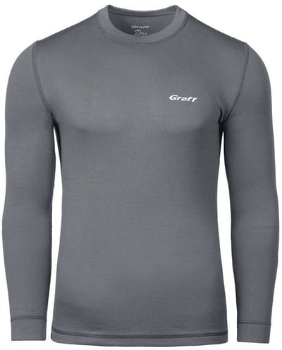 Graff Thermo Active Lange Mouwen Basislaag Grijs XL Man