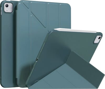 Tablet Hoes geschikt voor iPad Air 13 inch hoes - (2026 M4 / 2025 M3 / 2024 M2) - Groen