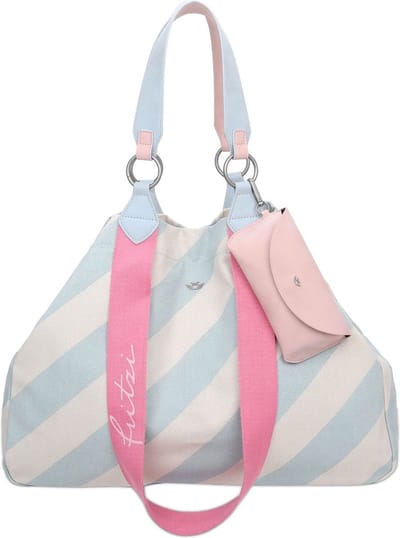 Fritzi aus Preußen Schoudertas Ice Canvas Izzy Bag Pool Party Veelkleurig