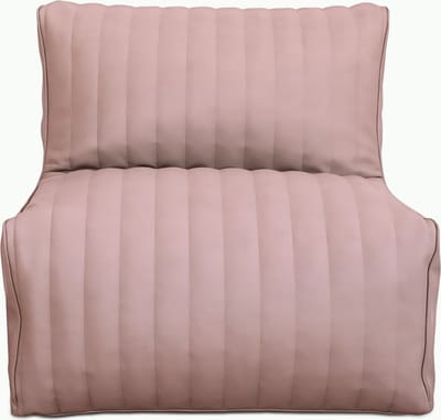 HENVAE® - Kinderzitzak - Kinder zetel - Zitzak voor kinderen - Roze - Vegan Leer - Compleet gevuld - Loungestoel - Beanbag - Lounger - Vlekbestendig - Waterbestendig - Speelkamer - Kinderkamer decoreren - Peuterkamer - Cadeau tip