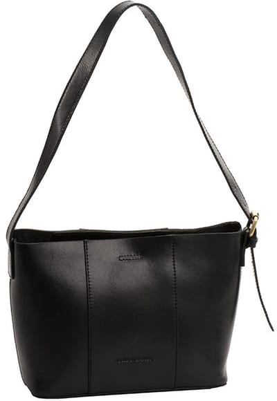 House of Sajaco Medium Schoudertas Dames - Leer - House of Sajaco - Zwart