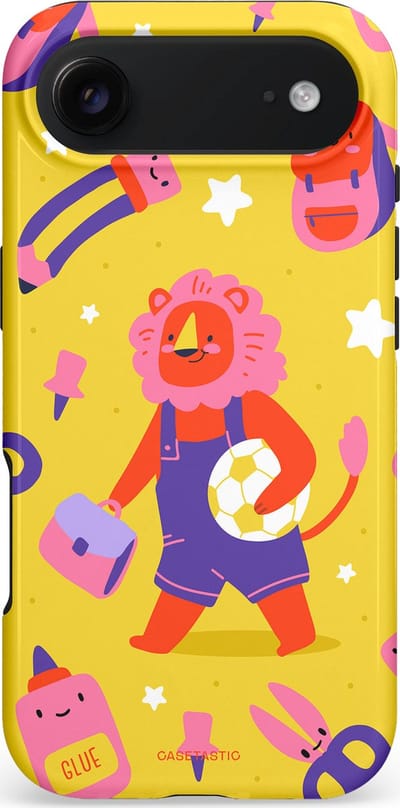 Casetastic hoesje geschikt voor Apple iPhone Air - MagSafe - Dubbellaagse bescherming - Krachtige lessen - Fashion Case - Goud Koraal