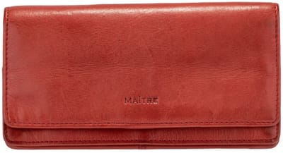 Maître portemonnee Forst Immine Purse Red donkerrood