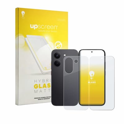 upscreen - Screenprotector voor Xiaomi Poco X8 Pro (Voor+Achter) - Folie Beschermfolie Beschermglas matte