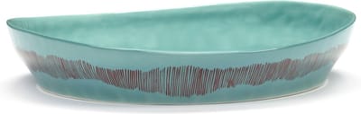 Serax - Ottolenghi Feast - Serveerkom S - Azurblauw/Rood - 30 Ø
