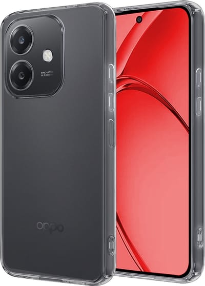 Hoesje - Geschikt voor OPPO A40 - Sterk & Shockproof - Hoes Cover - Siliconen Case - Transparant