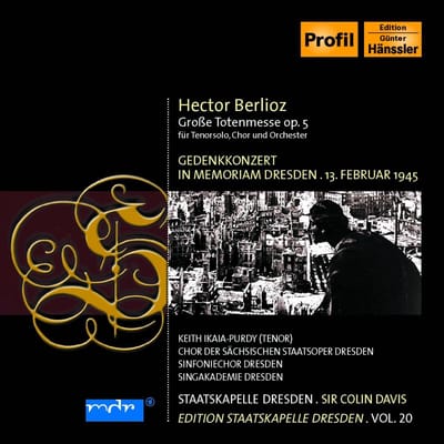 Chor Der Staatsoper Dresden, Staatskapelle Dresden, Sir Colin Davis - Berlioz: Requiem (2 CD)
