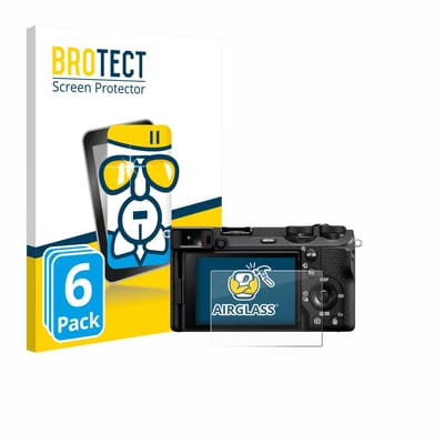 Screenprotector 6 Stuks voor Sony Alpha 6700 Beschermglas transparant