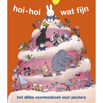 Top1Toys Boek Hoi-Hoi Wat Fijn Het Dikke Voorleesboek Voor Peuters (0 - 12 maanden)