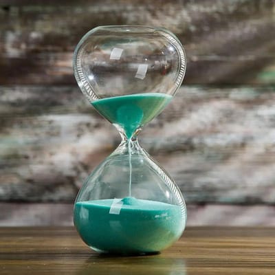 5/10/15/30/60 Minuten Zandloper Zandloper Tijdmanagementtool Creatieve Glazen Zandloper Ornamenten Bureau Thuis Decoratief Speelgoed 30min