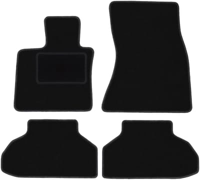 Zwarte velours vloermatten voor: BMW X6 F16 SUV (2014-)