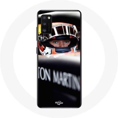 Samsung Galaxy A41 Hoesje Formule 1 Max Verstappen Autocoureur