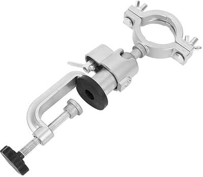 Work Plus Elektrische Slijperstandaard, Hoekboorhouder 360 ° Rotatie Elektrische Boorstandaard Slijperhouder Beugel Bankklem 43-60 Mm