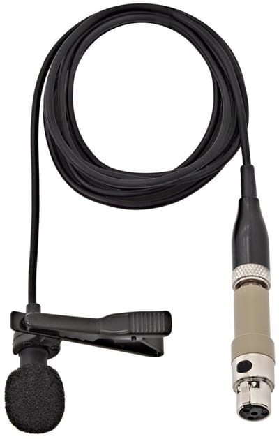 SubZero Lavalier Microfoon, Compatibel met Shure Draadloze Systemen