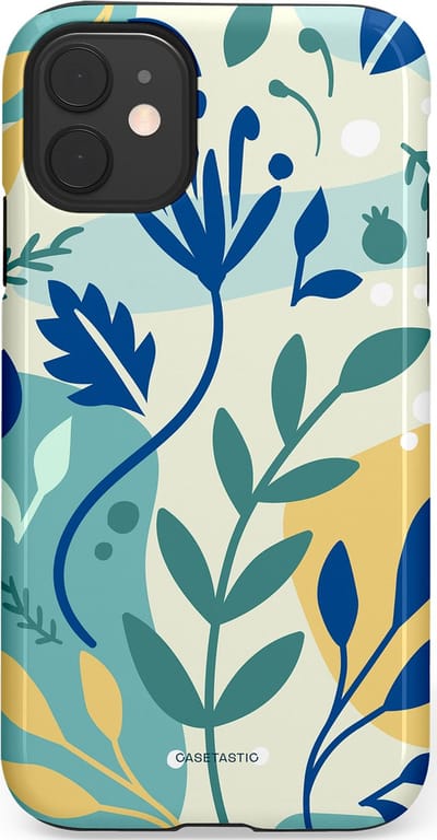 Casetastic Hoesje Geschikt voor Apple iPhone 11 - Stijlvolle Beschermende Duo-layer Case - Muse in lente