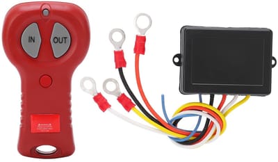 Dailygoody - Draadloze Winch Afstandsbediening Kit - Universeel voor Truck ATV SUV - Inclusief Indicatorlicht - 9-30V - Handig voor off-road gebruik -...