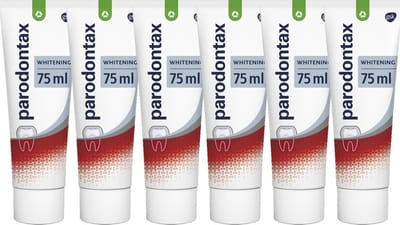 Parodontax Tandpasta Whitening - 6 x 75 ml