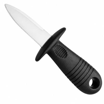 Knaak Professioneel Oestermes - RVS Oester Opener - Antislip Handvat - Oestermes Keuken