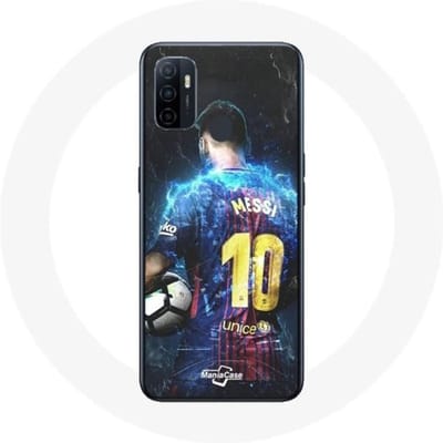 Coque Oppo A53 Lionel Messi Club de football de Barcelone FCB