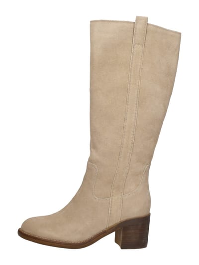 SUB55 Lange Laarzen Lange Laarzen - Beige - Maat 36