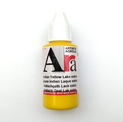 Acrylverf Ara 100ml - Indisch Geel Lak Extra - C125