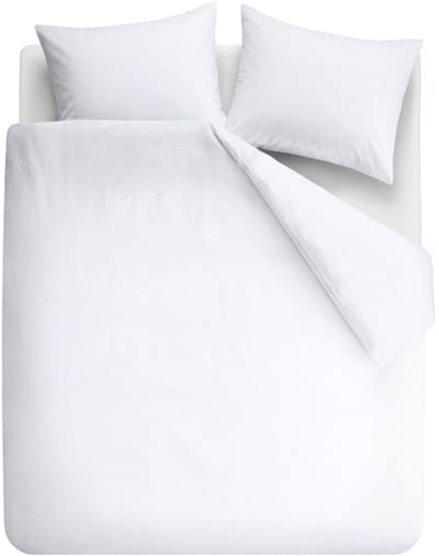 Beddinghouse Sun dekbedovertrek - Tweepersoons - 200 x 200/220 cm - Wit