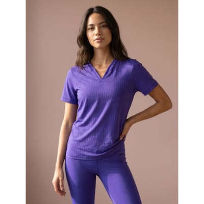 Sjeng Sports ISTRIA - Maat: S Reflex Blue - Tennis Shirt Vrouwen - Sportshirt - 87% polyester, 13% elastaan, single jersey