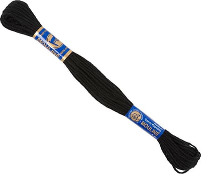 Creativ Company Embroidery thread Black 12x8m