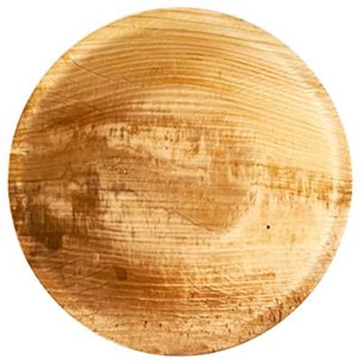 10x 6 Schalen Palmblad pure rond 200 ml Ø 13 cm · 3 cm