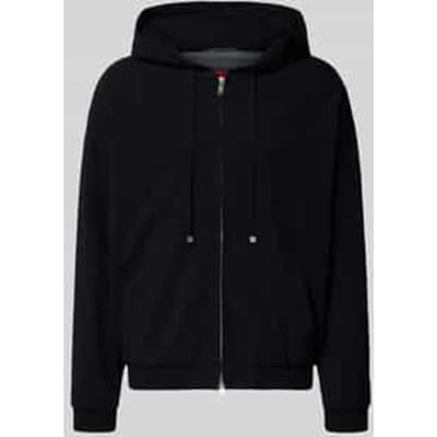 relaxed fit sweatjack van puur katoen model 'Hootailored262X'