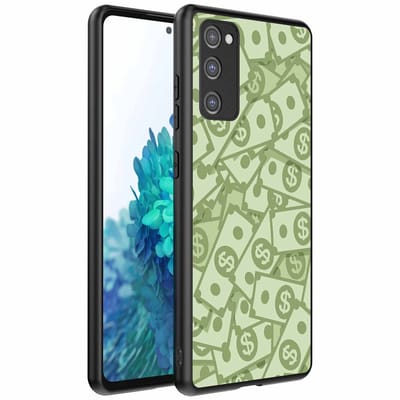 Geschikt voor Samsung Galaxy S20 FE Telefoonhoesje met Geld Opdruk - TPU Backcover Case With Money Design - Smartphonica geschikt voor Samsung Galaxy S20 FE