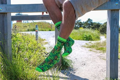 Sock My Hawaii maat 43/46 groen