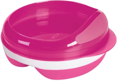 OXO tot Voedingsbord met 2 vakjes - Babybord - Babyservies - Pink